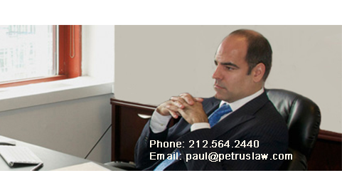 NYC Criminal Lawyer | The Law Office of Paul D. Petrus, Jr.